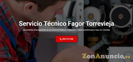 Servicio Técnico Fagor Torrevieja 965217105